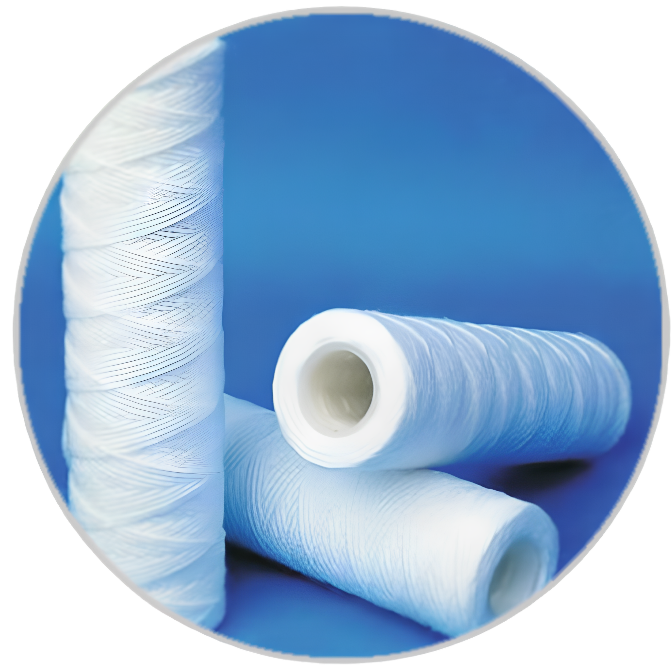 String wound depth filter cartridge series